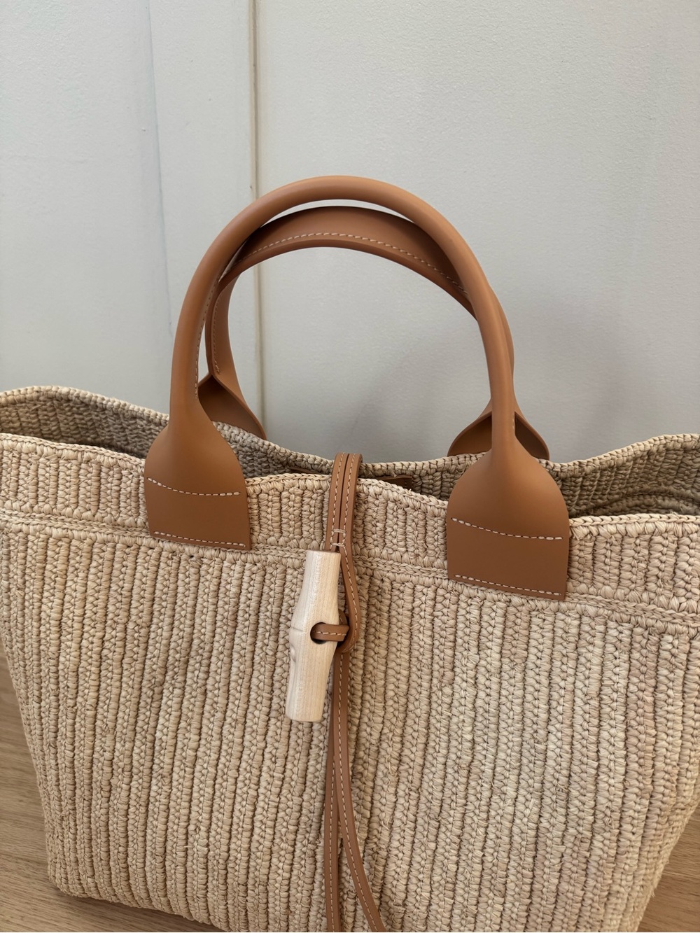 Longchamp Le Roseau L Tote Bag - Picture 3 of 5